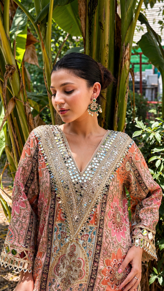 Rangrez Long Kaftan