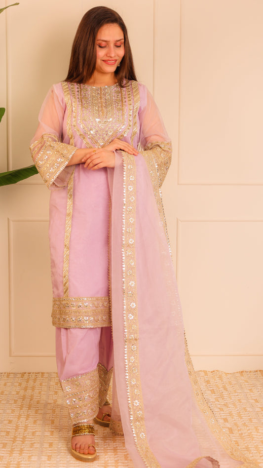 Reva - Kurta Salwar set (PURPLE)