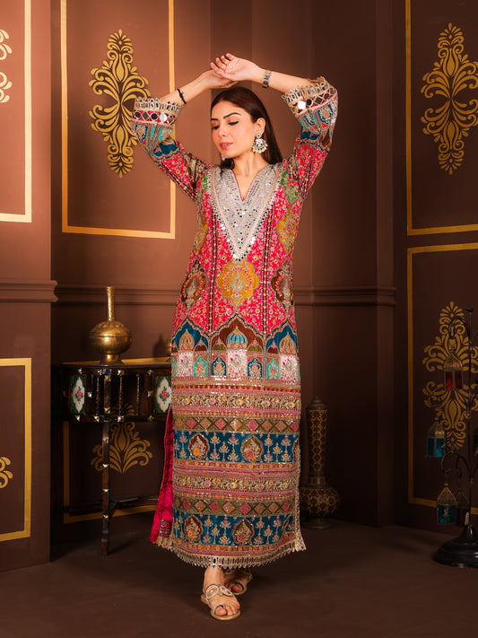 Rukhsar - Long Kaftan