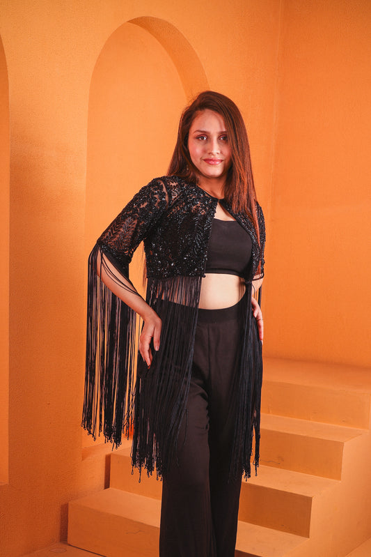 Ayika  - Hadwork Cape set