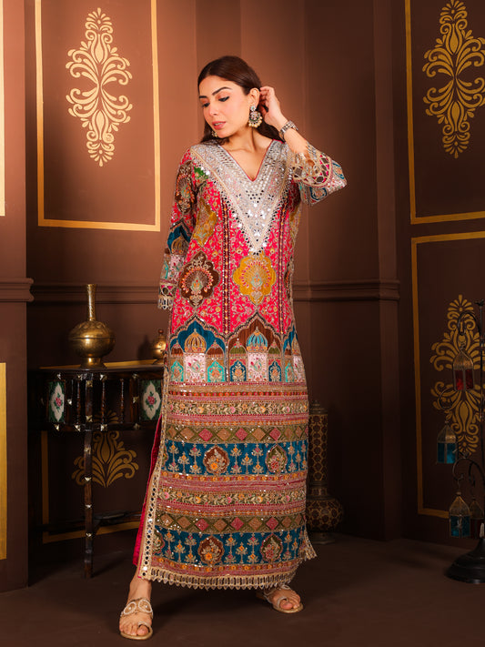Rukhsar - Long Kaftan